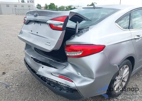 2020 Ford Fusion Se from USA, damaged, VIN 3FA6P0HD8LR190797